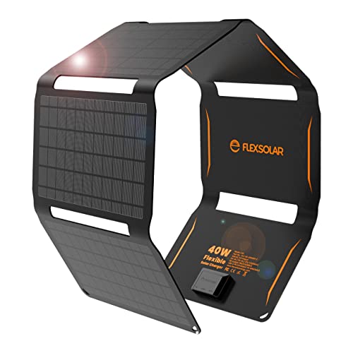 Charge Anywhere: Unleashing the Power of the FlexSolar 40W Foldable Solar Panel Charger for Your Outdoor Adventures