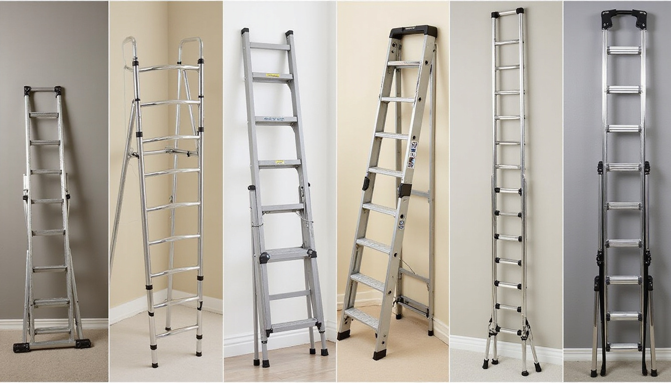 Top 6 Folding Ladders for Space-Saving Convenience