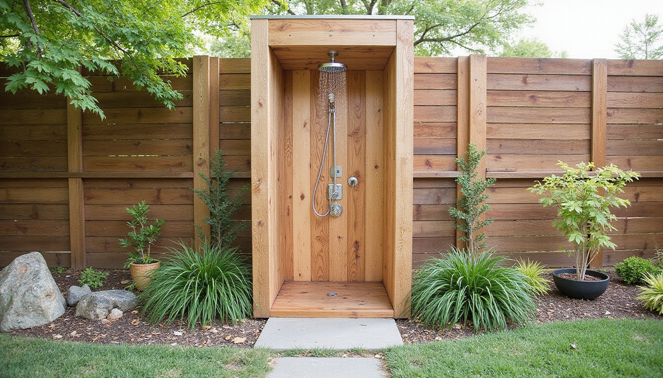 Top 6 Outdoor Showers for a Refreshing Backyard Experience