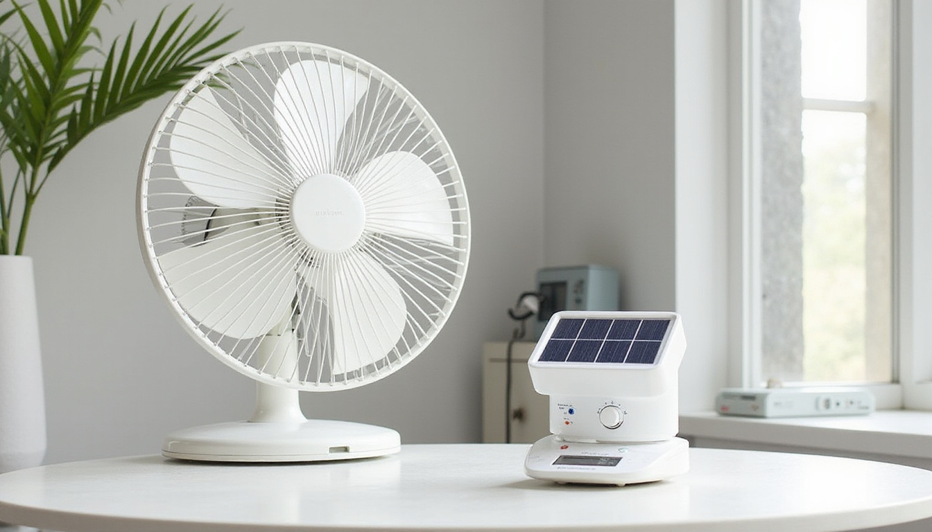 Top 6 Solar-Powered Fans for Eco-Friendly Cooling