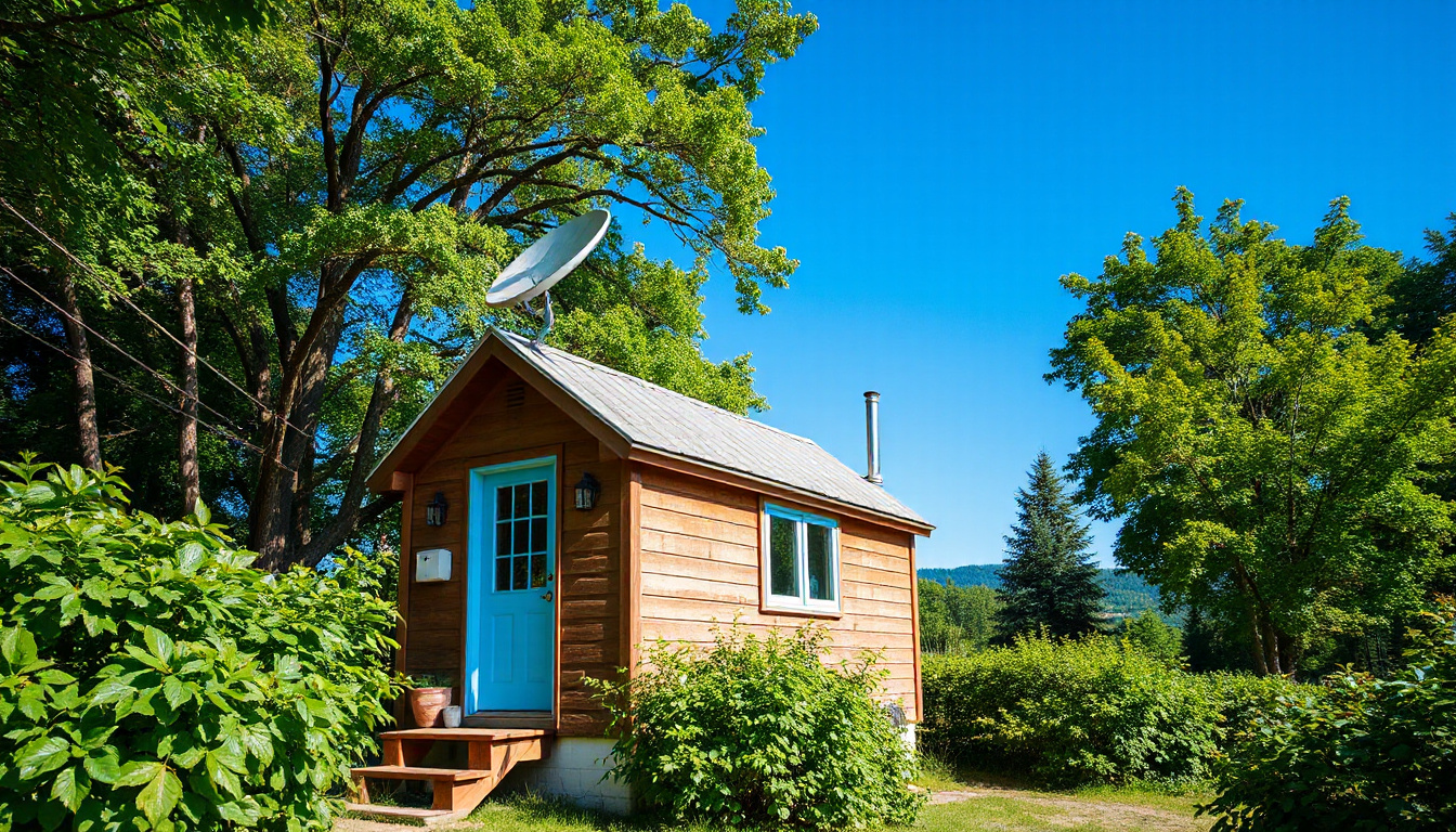 Connecting Tiny Living: How Satellite Internet Transforms Your Tiny House Experience